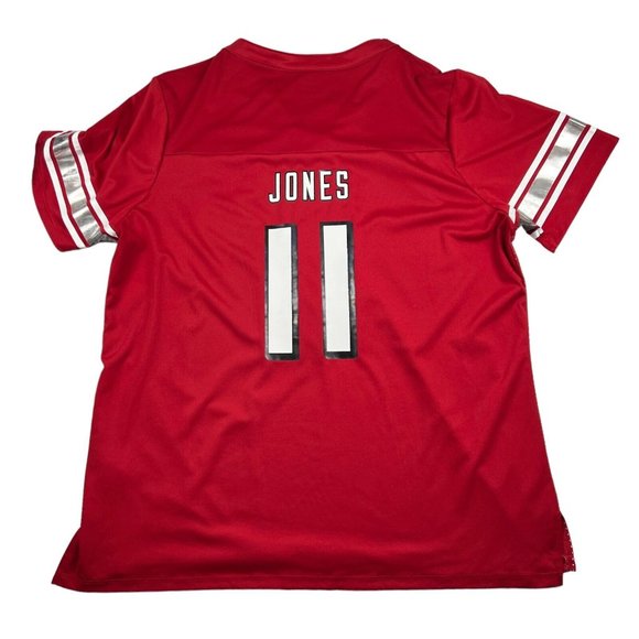 Majestic Football Jersey Women XL Atlanta Falcons Julio Jones #11 NFL Team - Picture 9 of 9